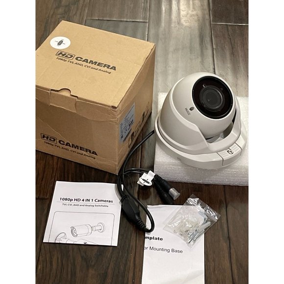 AED 1080P TVI AHD CVI Analog 1/2.7 CMOS Sensor 2.1MP 4 in 1 IR Dome Camera Varif
